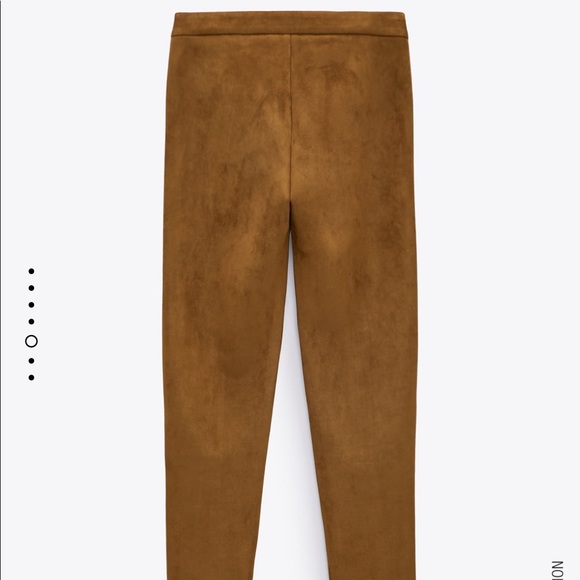 Zara suede leggings - Picture 5 of 6